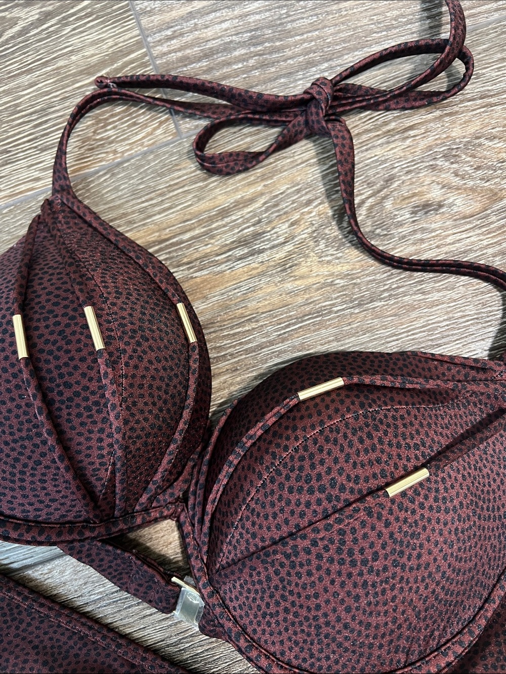 Victoria's Secret Halter Push-Up Bikini Set - Picture 6 of 12
